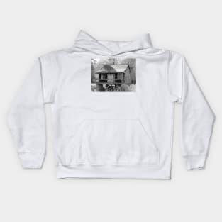 Old House At An Angle Kids Hoodie